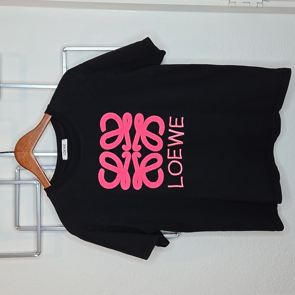 Loewe Short Sleeve Anagram T-shirt